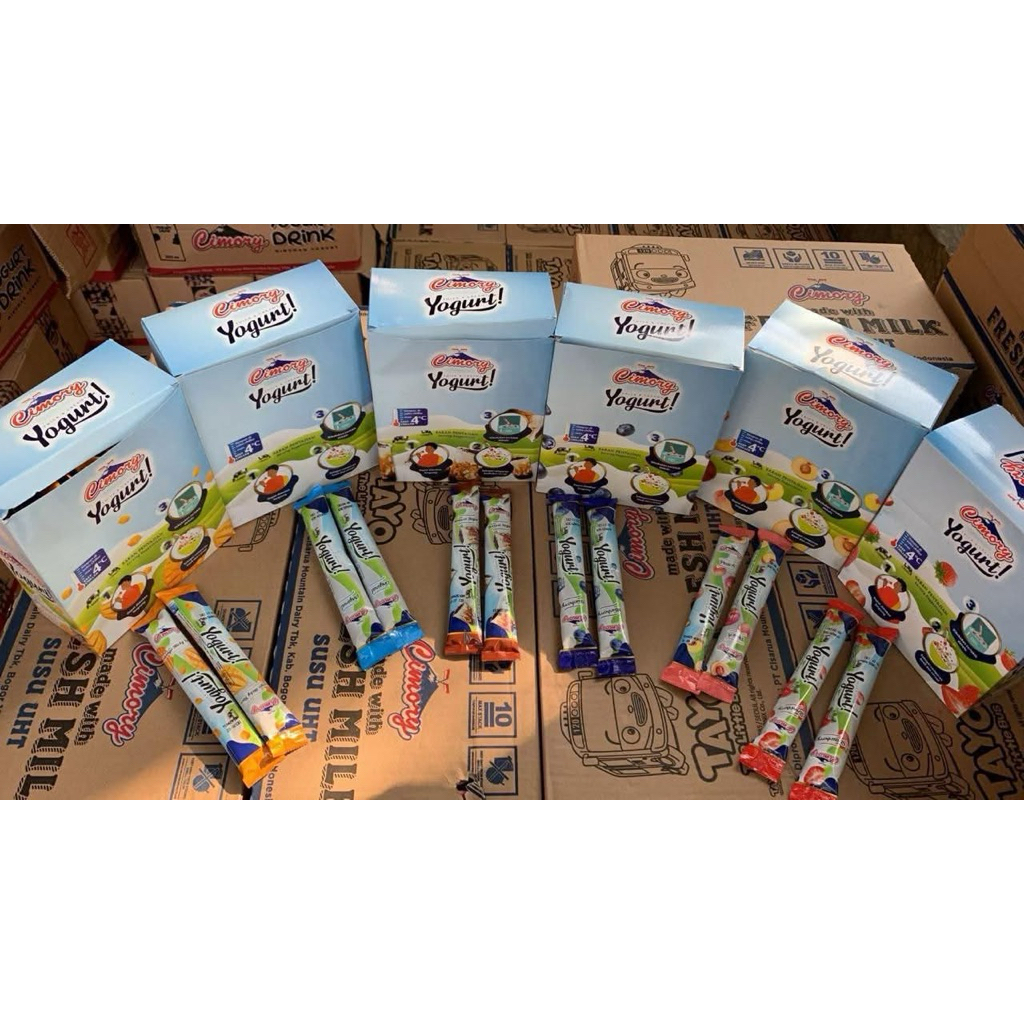 

Cimory Yogurt Stick 40 Gr 1 Box ( Isi 25 Pcs )