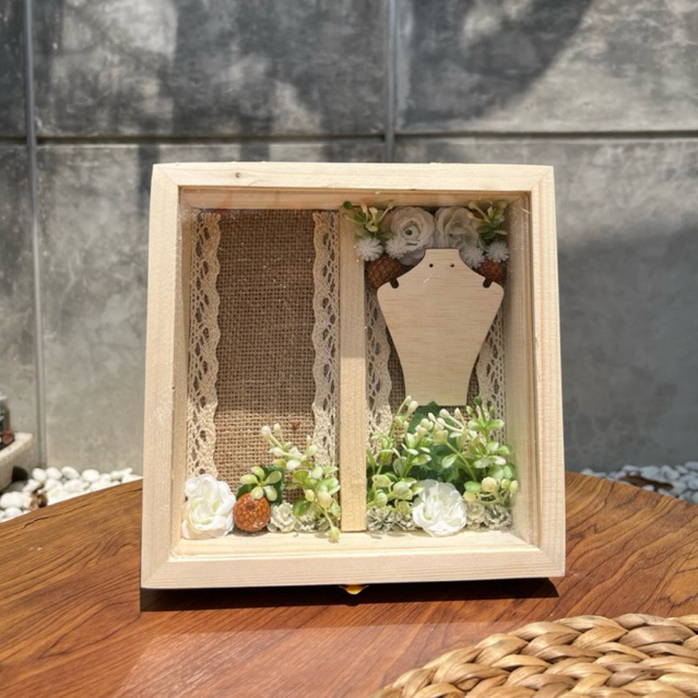 Kotak seserahan 2in1 / Kotak seserahan Uang dan kalung