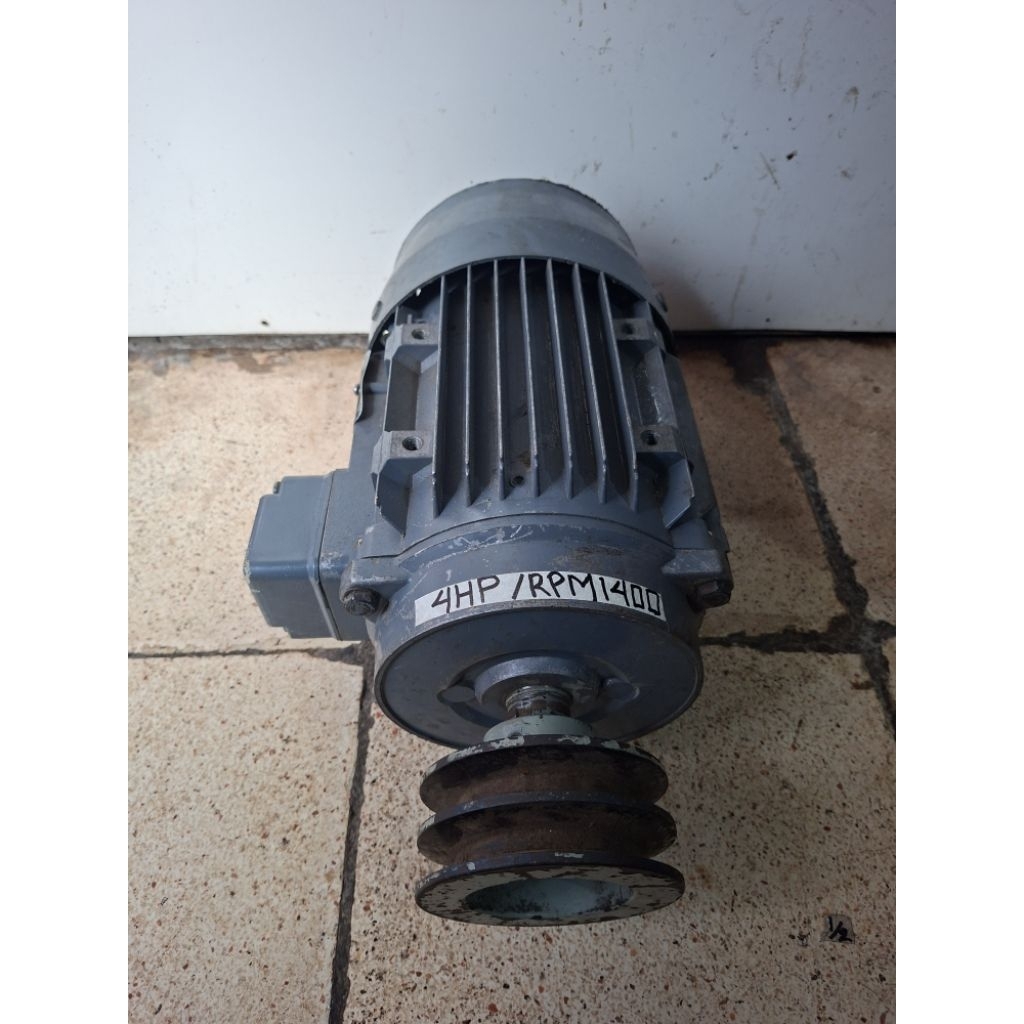 dinamo penggerak 4 hp rpm1400/2800 3phase