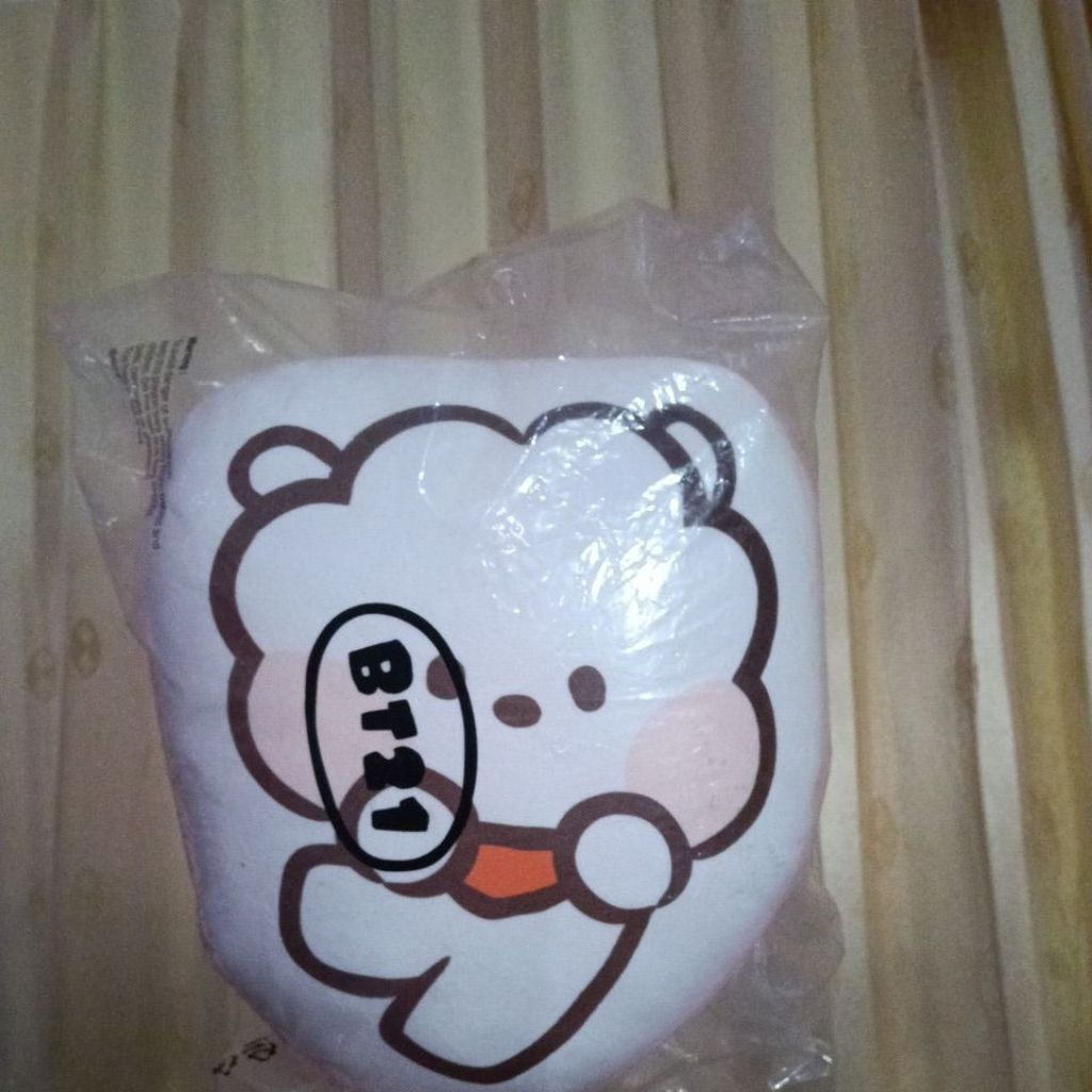 READY - Bantal RJ Sealed Official Bt21