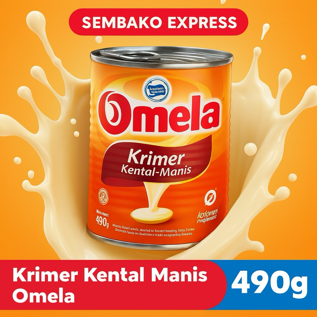 

Frisian Flag Krimer Kental Manis Omela 490g