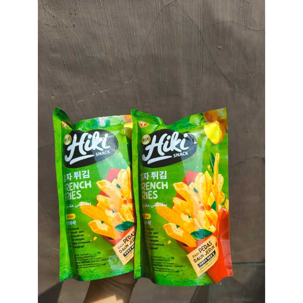 

(5 PCS) Hiki Snack French Fries 5 Pcs @20Gr