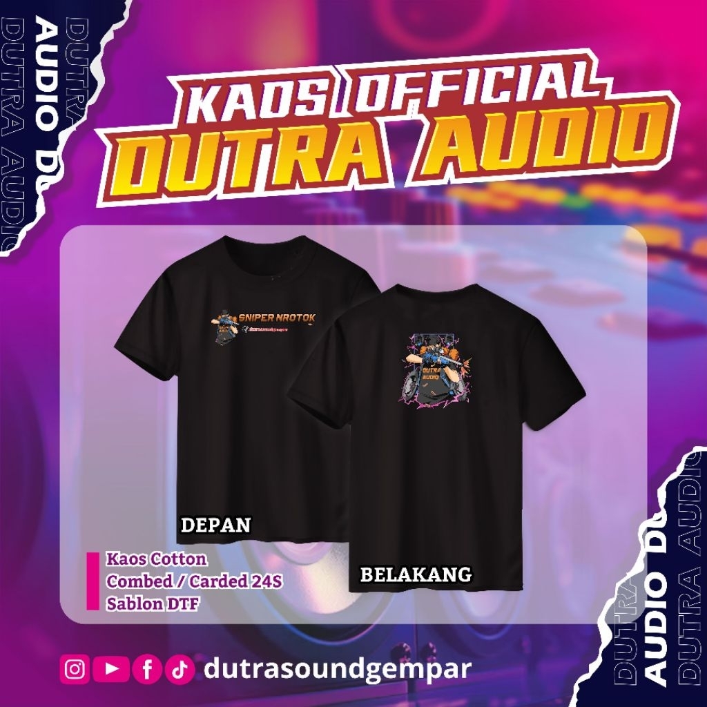 KAOS HOREG OFFICIAL DUTRA AUDIO | KAOS HOREG | KAOS SABLON