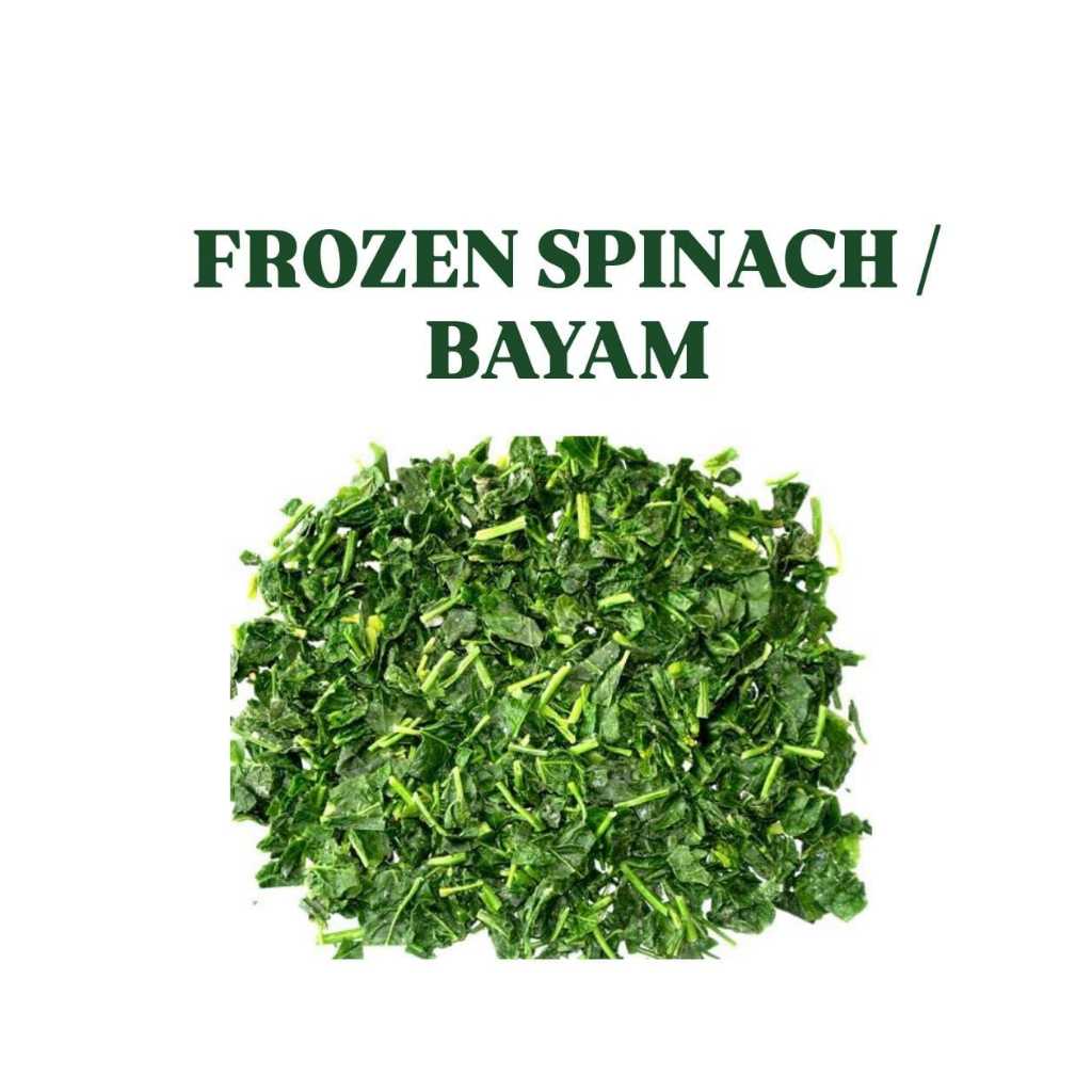 

SAYUR BAYAM FROZEN 1KG, SAYURAN FROZEN