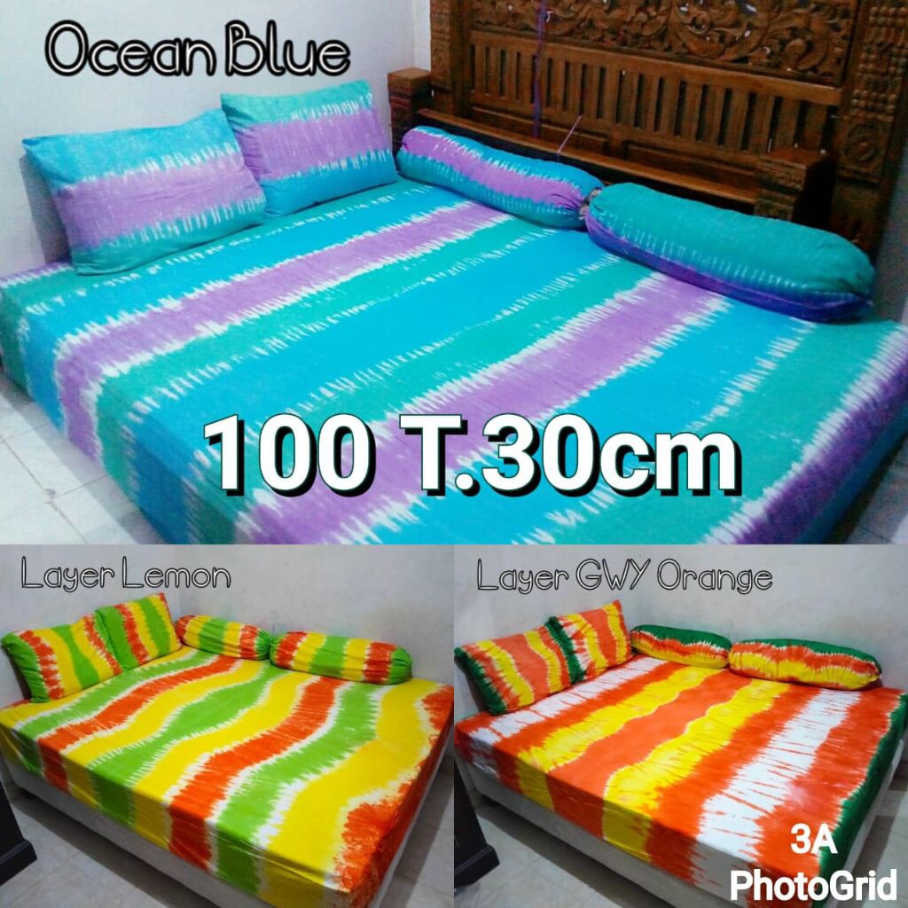 Sprei Tiedye Bali 25x100