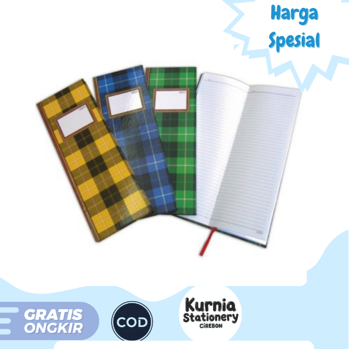 

Kiky Buku Ekspedisi Hard Cover 200 Lembar / Buku Ekspedisi Folio Panjang