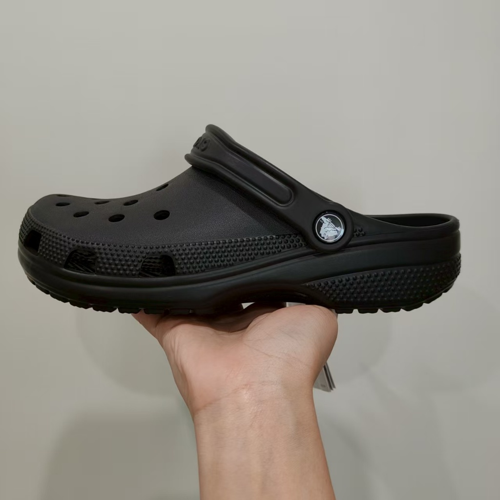 ORIGINAL Crocs Classic Unisex Clog/ Crocs Sandal Unisex/Crocs Sepatu Sandal Pria Wanita - Black