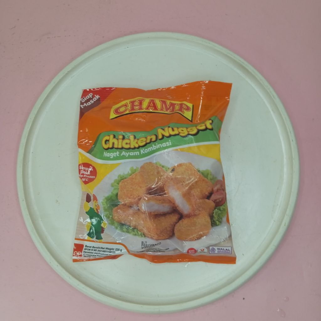 

Amanta Segar Bogor | Nugget Champ Chiken Nugget 225 Gram Crispy Renyah Berkualitas Premium