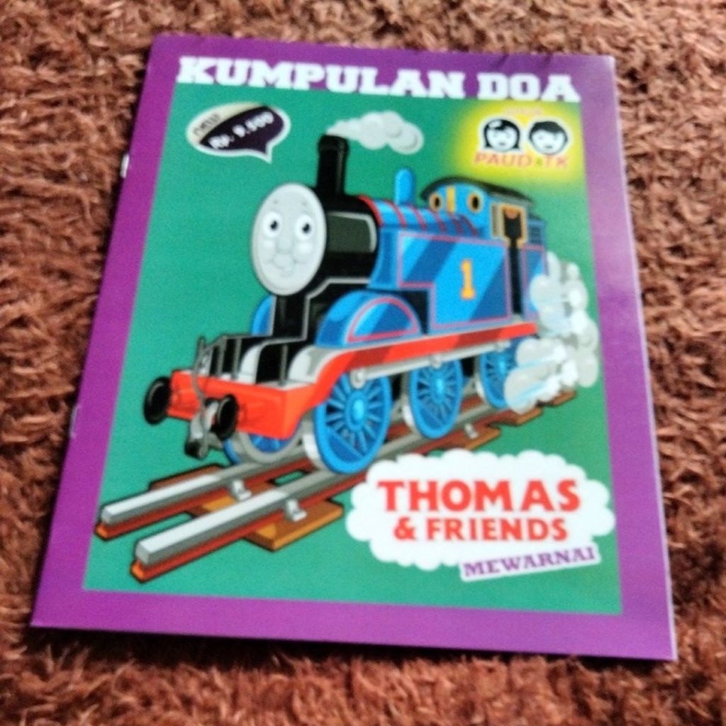 Buku mewarnai seri THOMAS & FRIENDS