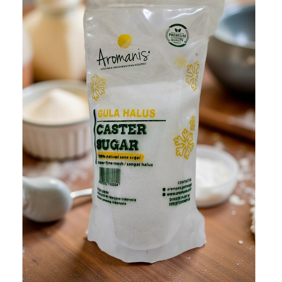 

Aromanis | Caster Sugar Halus Murni | 250gr