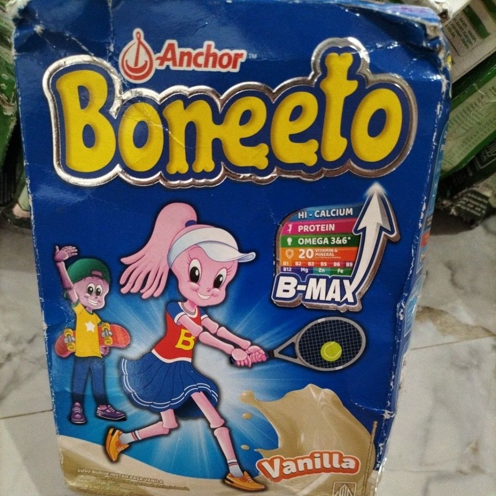 

PROMO CUCI GUDANG! SUSU BONEETO 320gr. rasa VANILLA. Kotak PENYOK. PALING MURAH