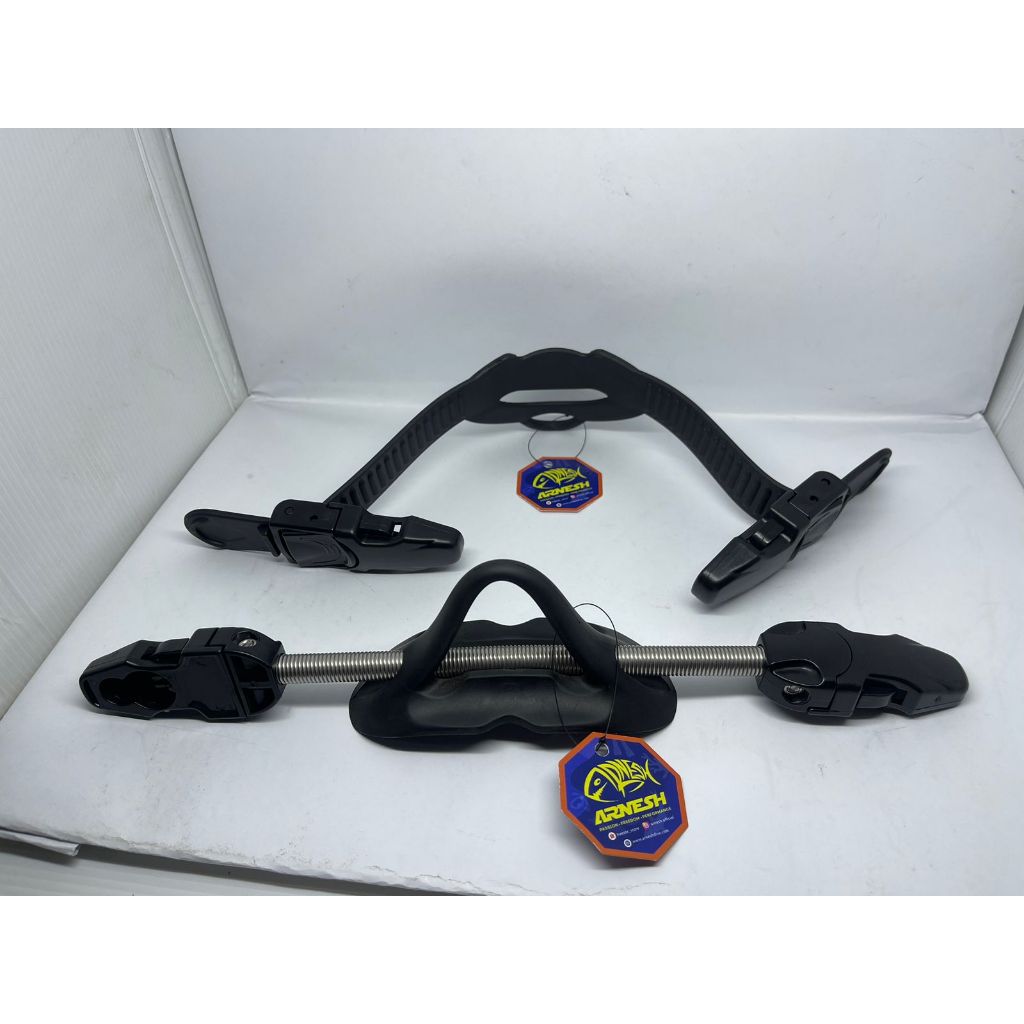 ARNESH STRAP FINS OPEN HEELS