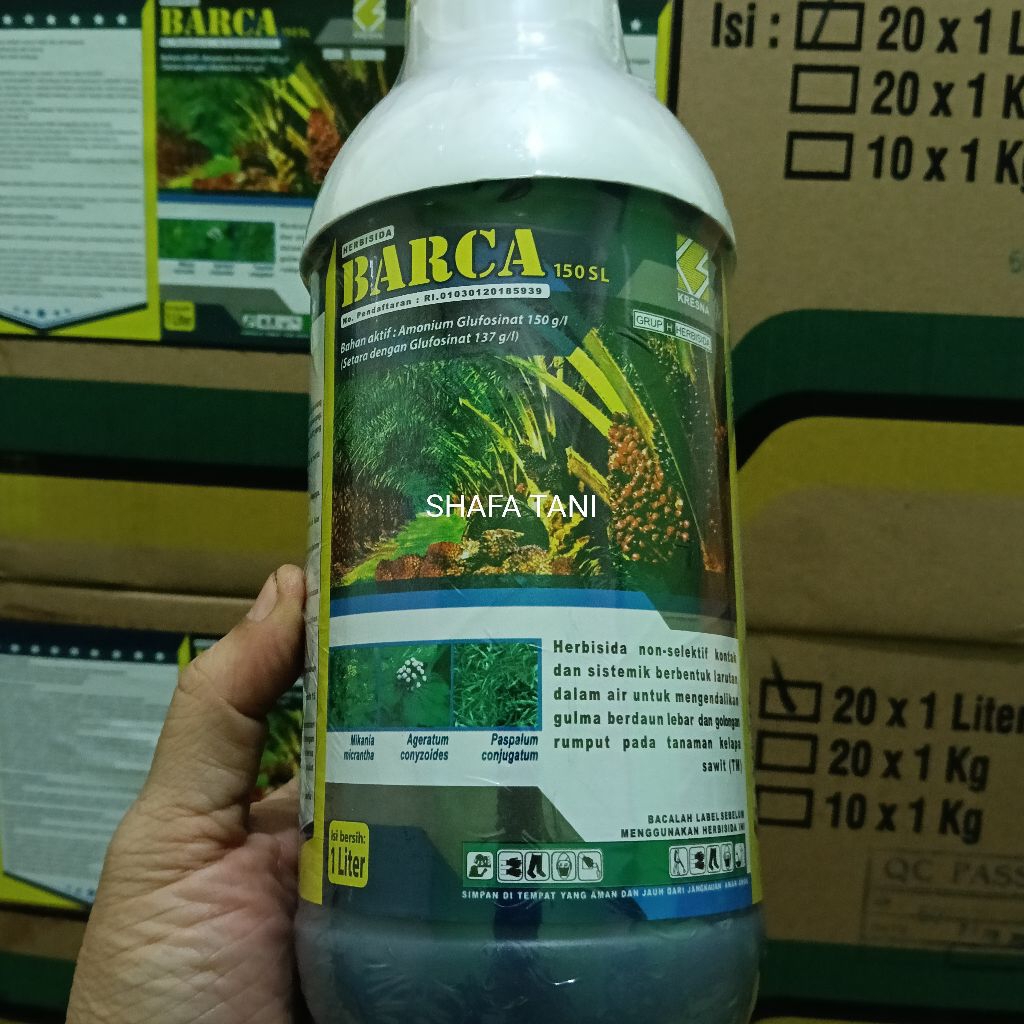 BARCA 150 SL - 1L Herbisida Sistemik Racun Rumput Lulangan