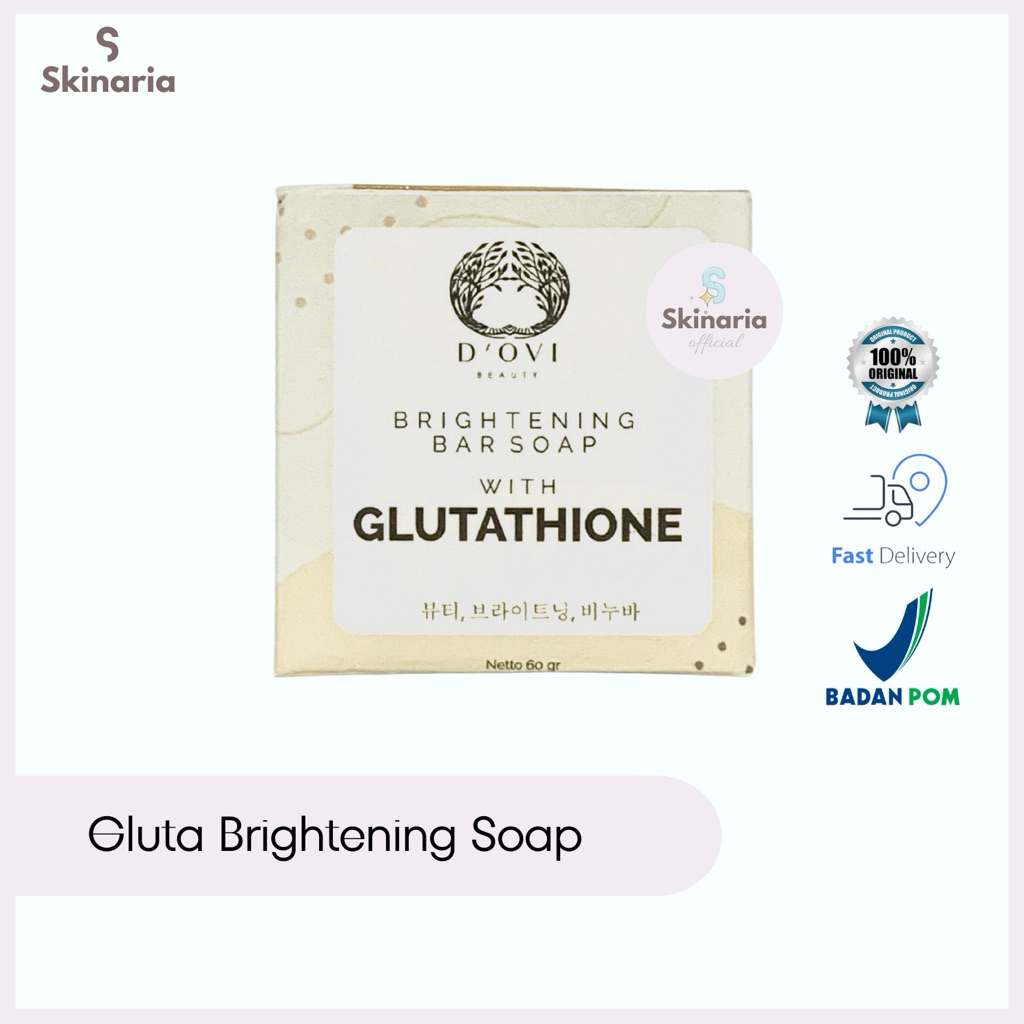 Whitening Gluta Soap Sabun Mandi by D’ovi Beauty Oviskin Ovibeauty