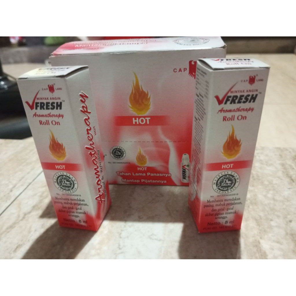 Vfresh 8ml hot aromatherapy roll on