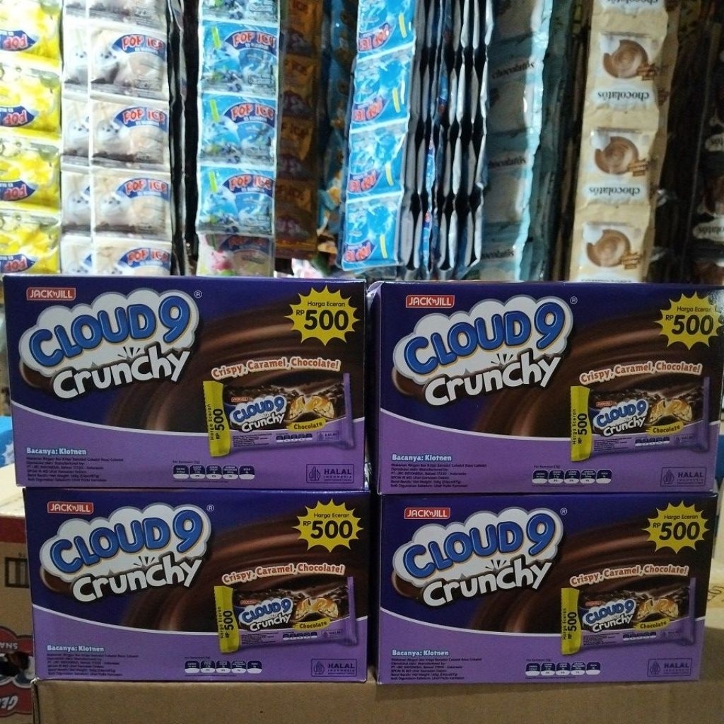 

CLOUD9 CRUNCHY 1BOX ISI 24pcs