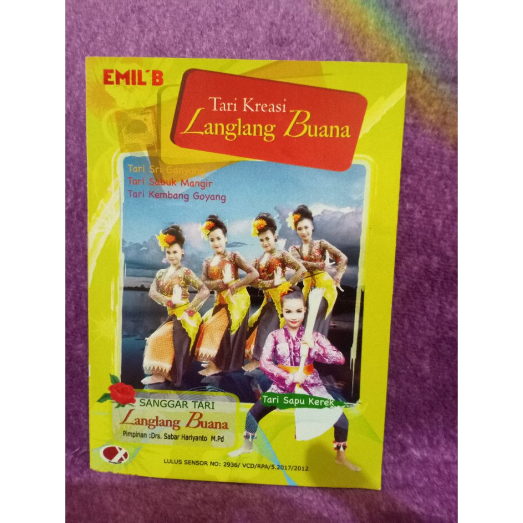 VCD TARI KREASI LANGLANG BUANA