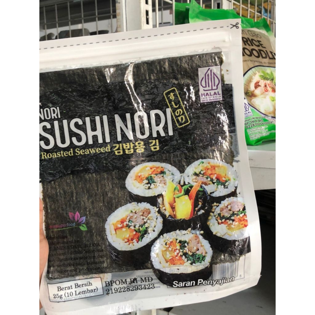

Nori sushi nori / Nori lembaran/ Rumput laut/ Nori roasted seaweed