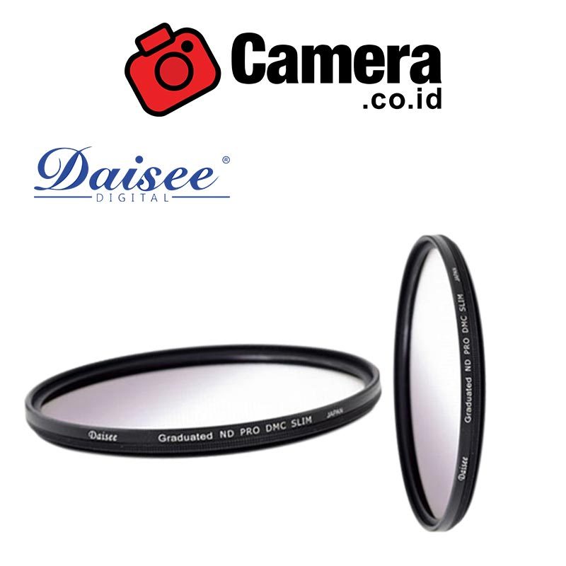 Filter Graduated ND DAISEE 58mm Pro DMC Slim - Kontrol Cahaya Profesional