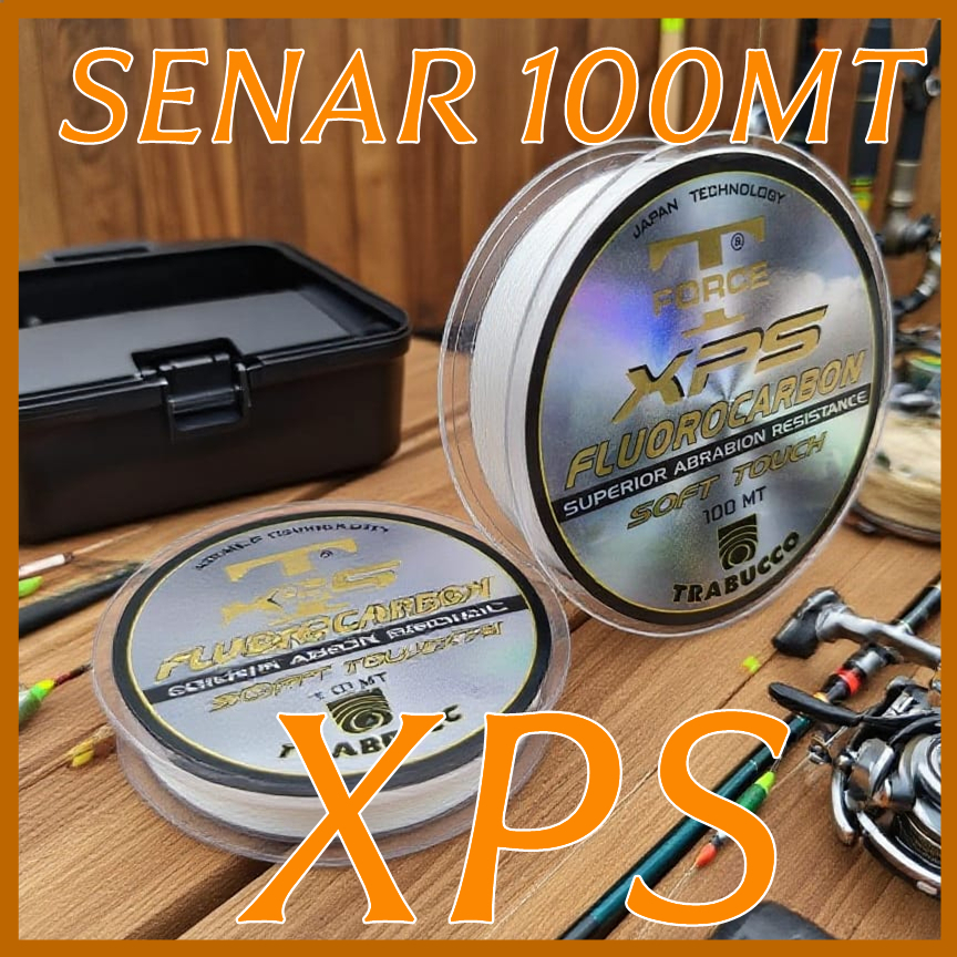 Senar Pancing Leader XPS FLUOROCARBON 100M FORCE 0.16MM-0.60MM