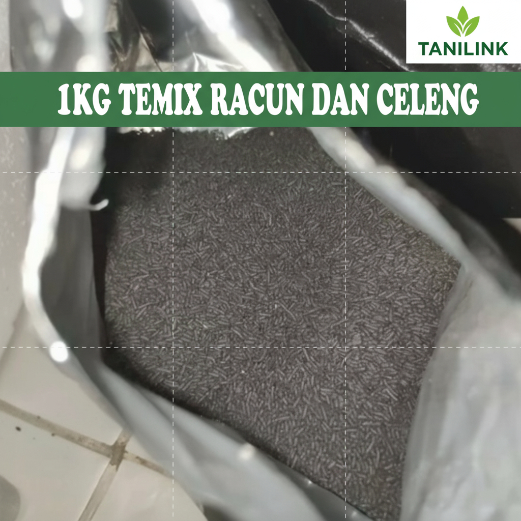 TEMIX TEMIK 1KG CURAH/ TEMIX TEMIK CURAH 1KG RACUN TIKUS DAN CELENG 1 KG ORIGINAL IMPORT