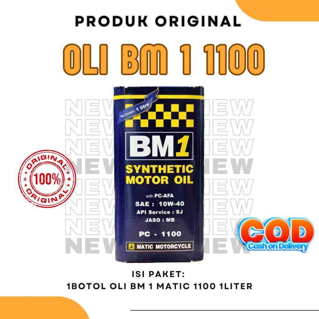 OLI BM 1 MATIC PC-1100 800ML / 1LITER ORIGINAL SINTETIK
