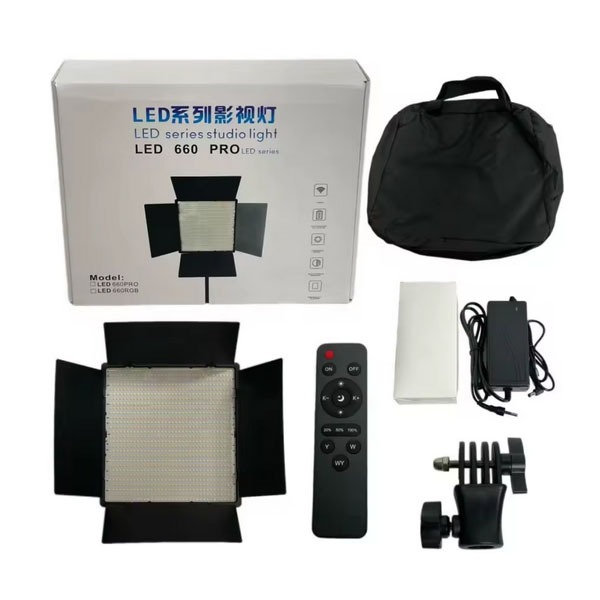 Moonlite LED 660 PRO Video Light Panel Photography
