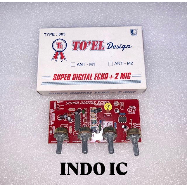 RAKITAN ECHO TO'EL 2 MIC (4 POTENSIO)