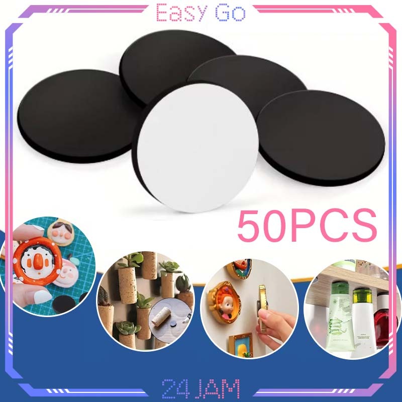 

Sticker Magnet Bulat 50pcs Stiker Adhesive Magnet 2cm Stiker Tempel Magnet Magnet Tempel