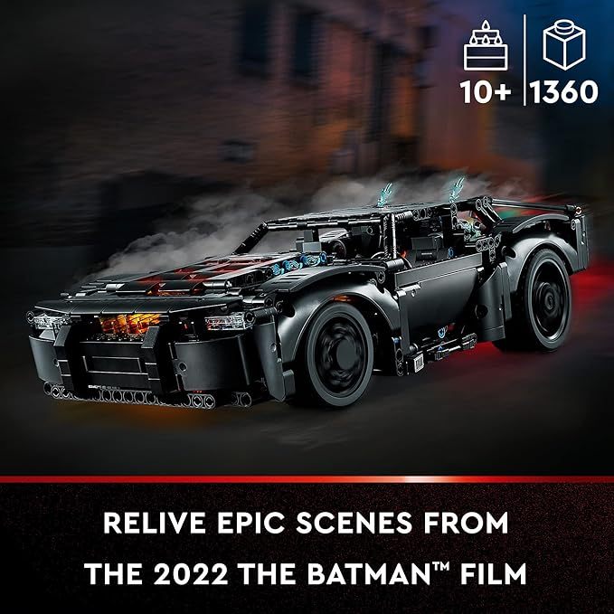 LEGO Technic The Batman – Batmobile 42127 Model Car Building Toy