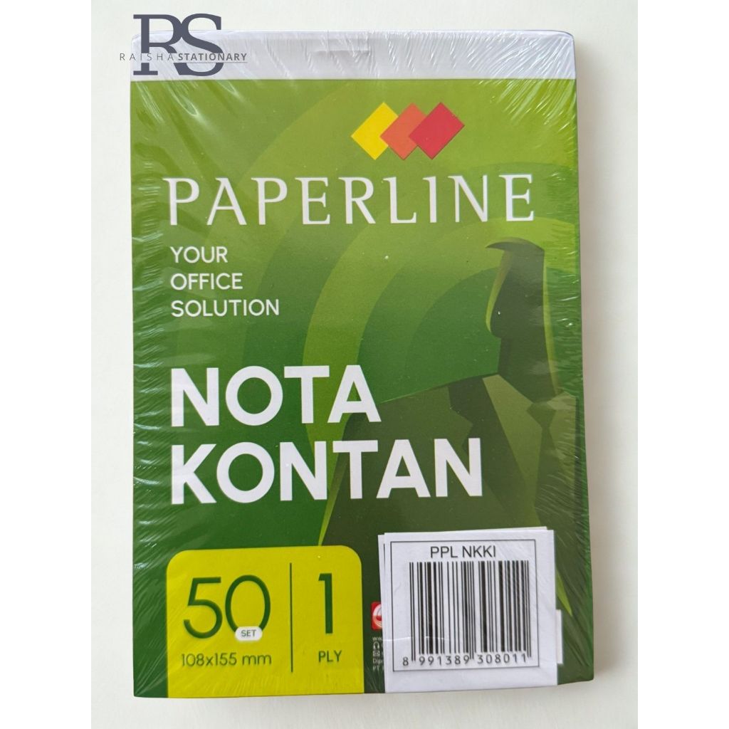 

Paperline Nota Kontan 1 Ply Kecil K1 Isi 50 Lembar