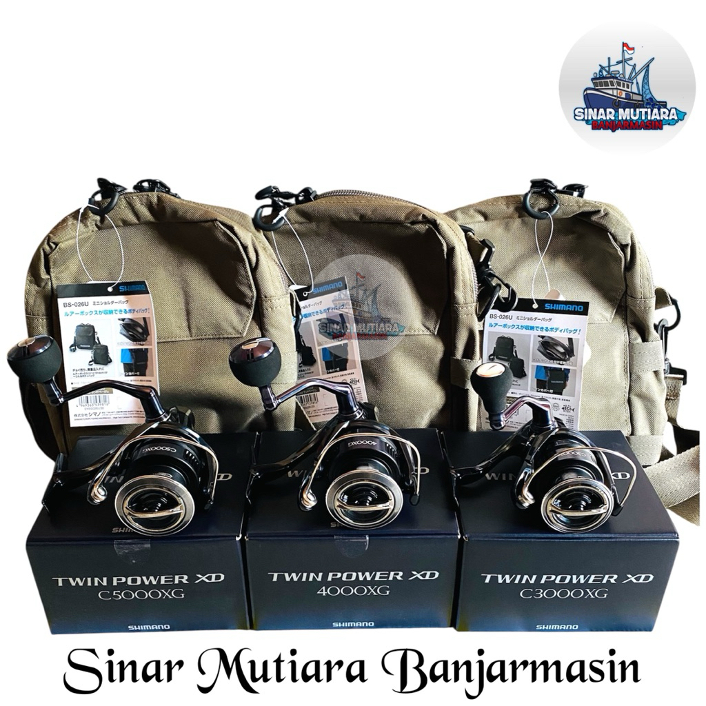 Reel Shimano Twin Power XD FREE TAS ORI SHIMANO (TERBARU)