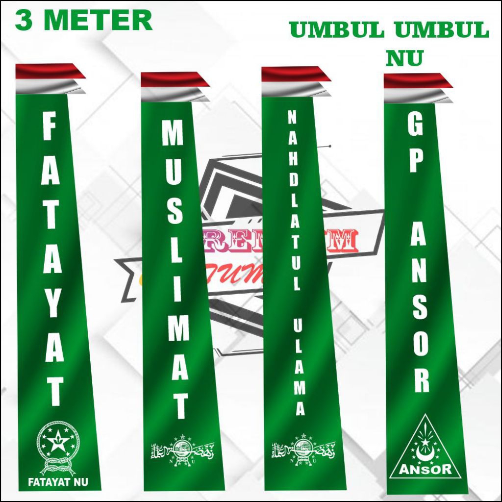 UMBUL UMBUL NU | PANJANG 3METER