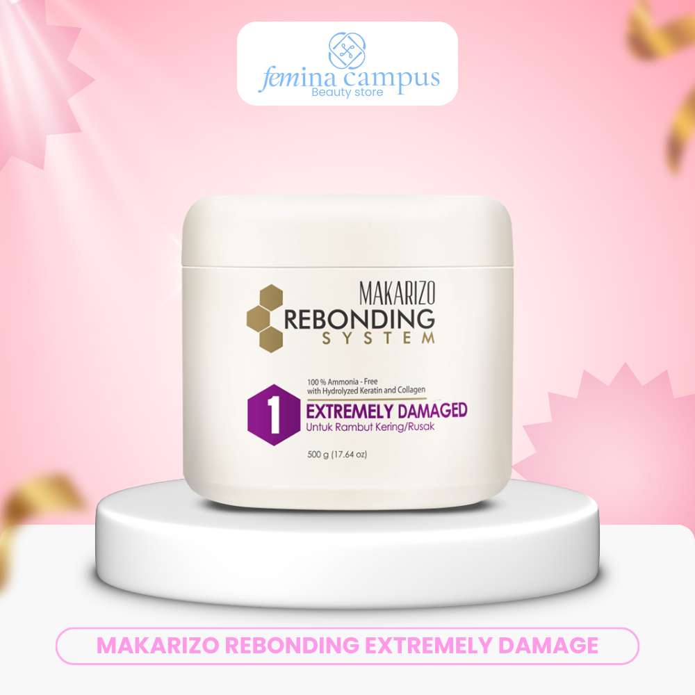 MAKARIZO REBONDING SYSTEM EXTREMELY DAMAGE / REBONDING RAMBUT