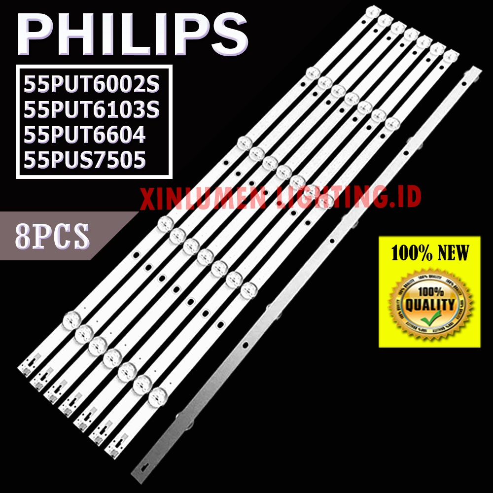 BACKLIGHT PHILIPS 55 55PUT6002S 55PUT6103S 55PUT6604 55PUS7505 BACKLIGHT TV PHILIPS 55 IN