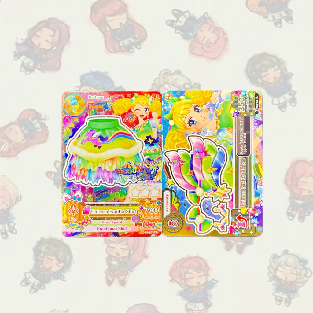 Aikatsu Premium Magical Toy Unicorn Sagitta Skirt + Unicorn Sagitta Ribbon Kii Saegusa