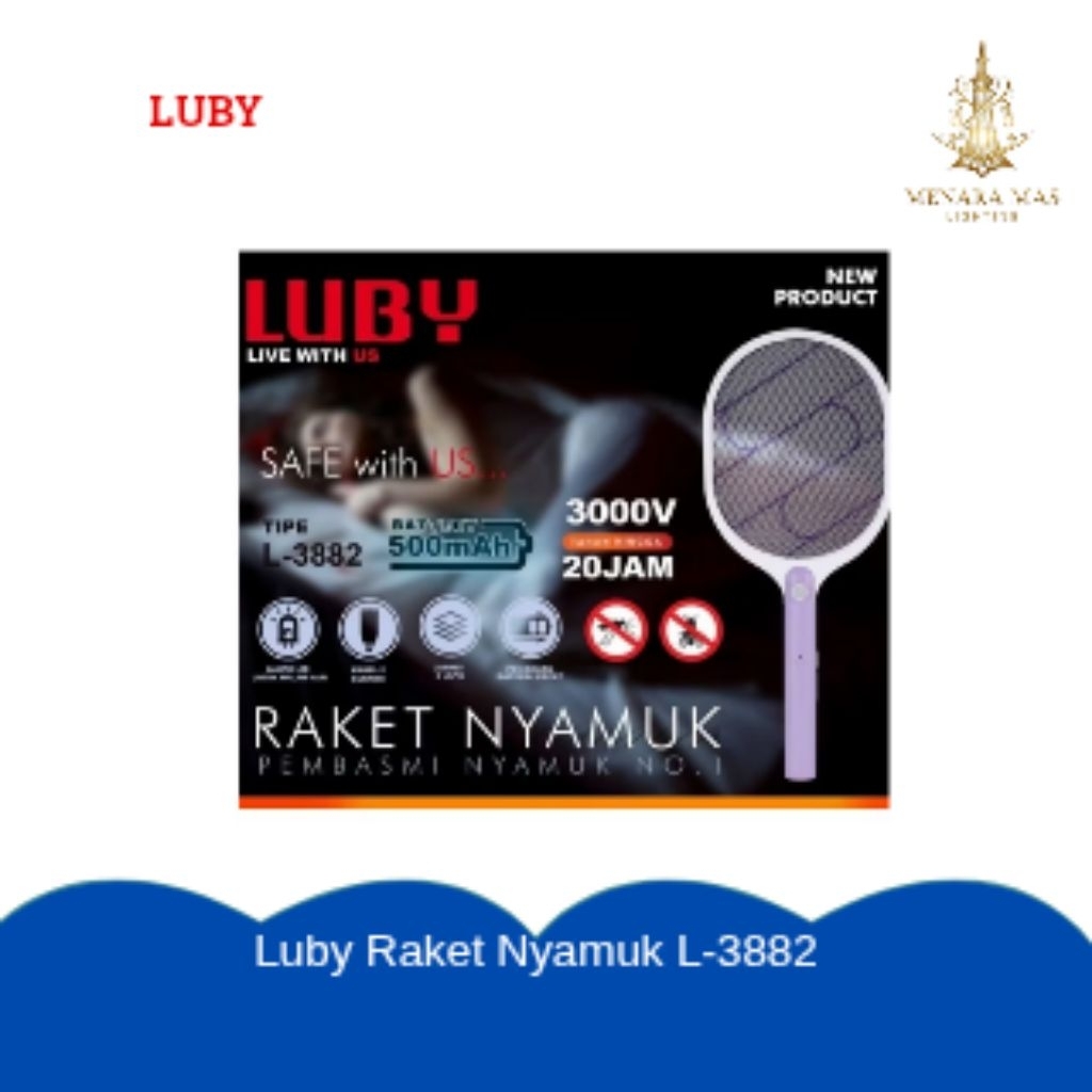 Luby Raket Nyamuk L-3882