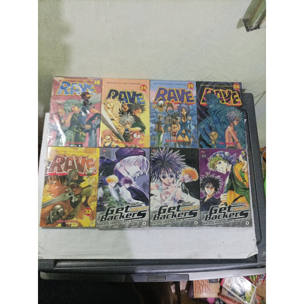 komik seri Peacemaker, woodstock, Brave 10, New Black Swindler, bersatunya dua jiwa Ceres, get backe