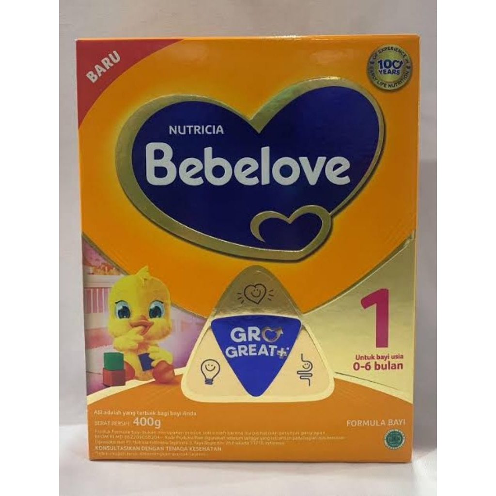 

Bebelove usia 0-6 400gram exp Oktober-desember 2026