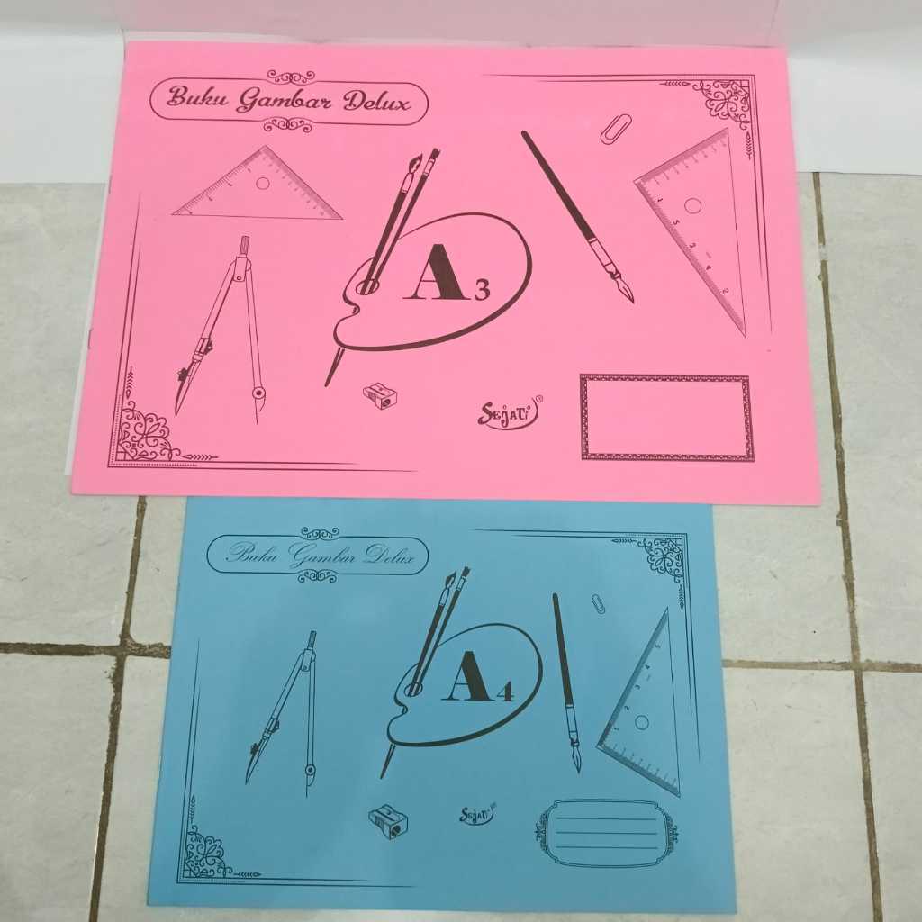 

1 Pak Buku Gambar A3 Delux , A4 Delux isi 25 Pcs