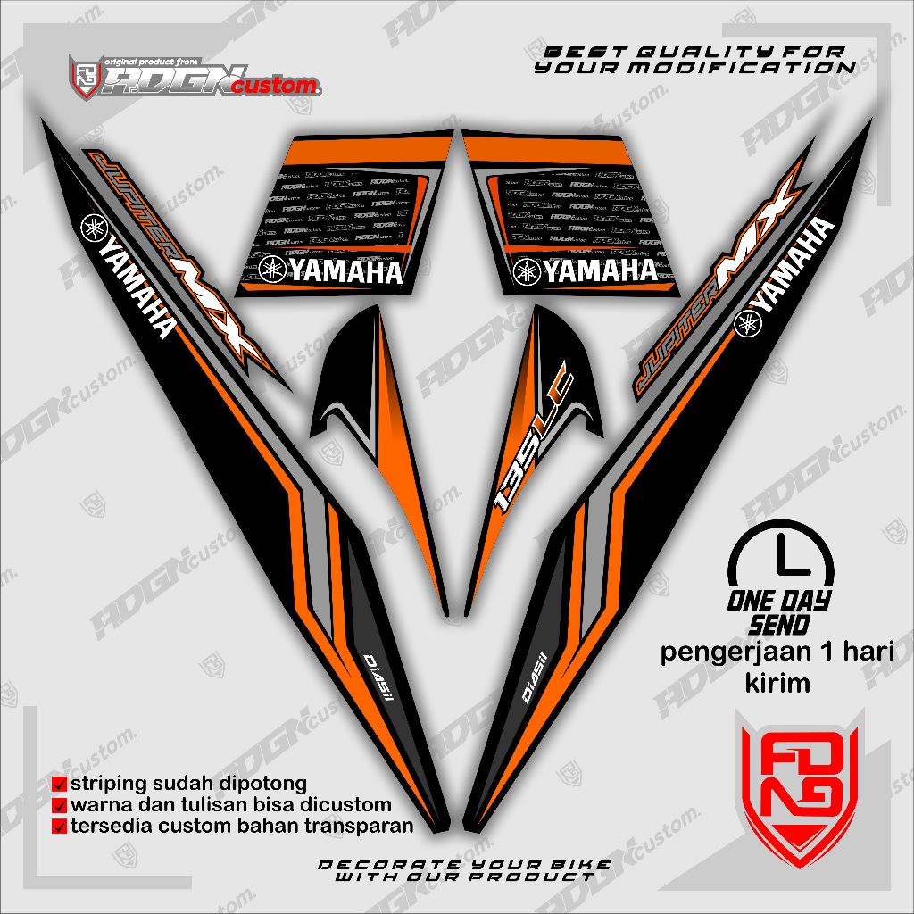 Striping Jupiter Mx OLD 135 custom 135lc