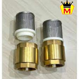 [1 PCS] Foot Klep / Tusen Klep / Saringan Pompa Air / Sanyo Kuningan