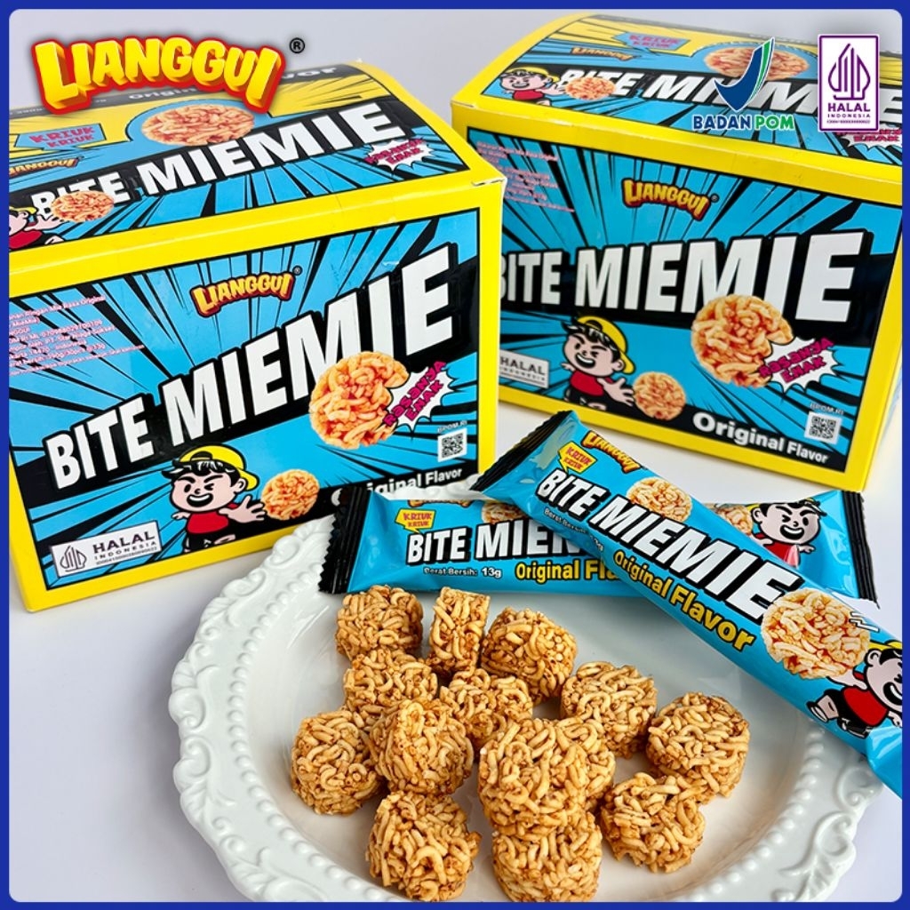 

[1 PCS] LIANGGUI - HALAL Mie Mie - Cemilan Pedas Mie Kering Renyah