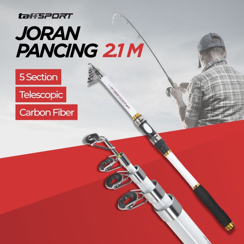 Pancing Joran Pancing Antena Portable Carbon Fiber Telescopic / JORAN MANCING KUAT