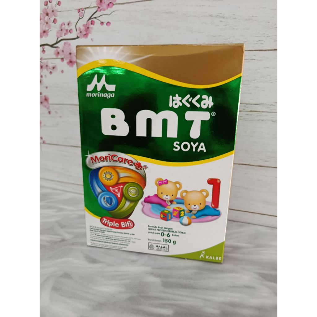 BMT Soya 1 Susu Formula Bayi 0–6 Bulan 150gr