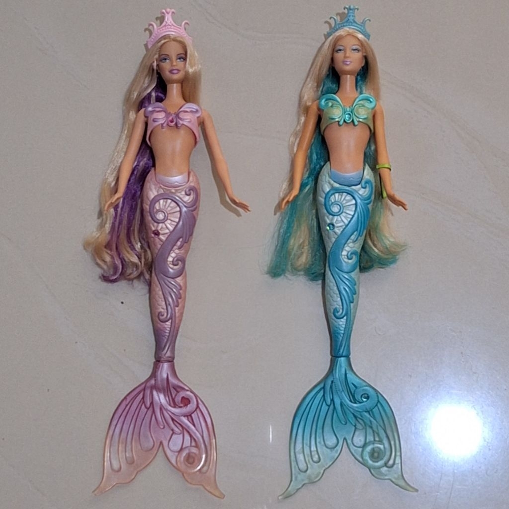 Boneka Barbie Fairytopia Mermaid (Barbie & Kayla) Mainan