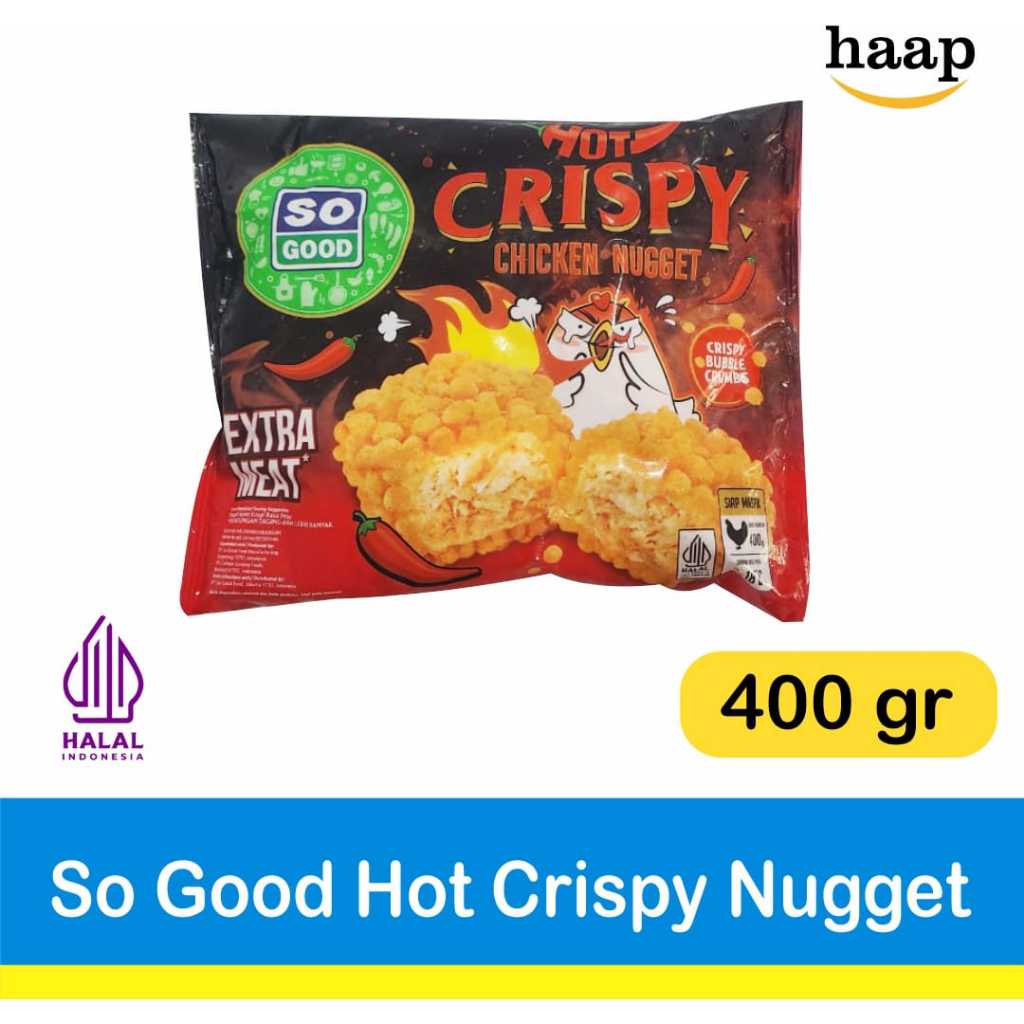 

So Good Hot Crispy Nugget 400gr