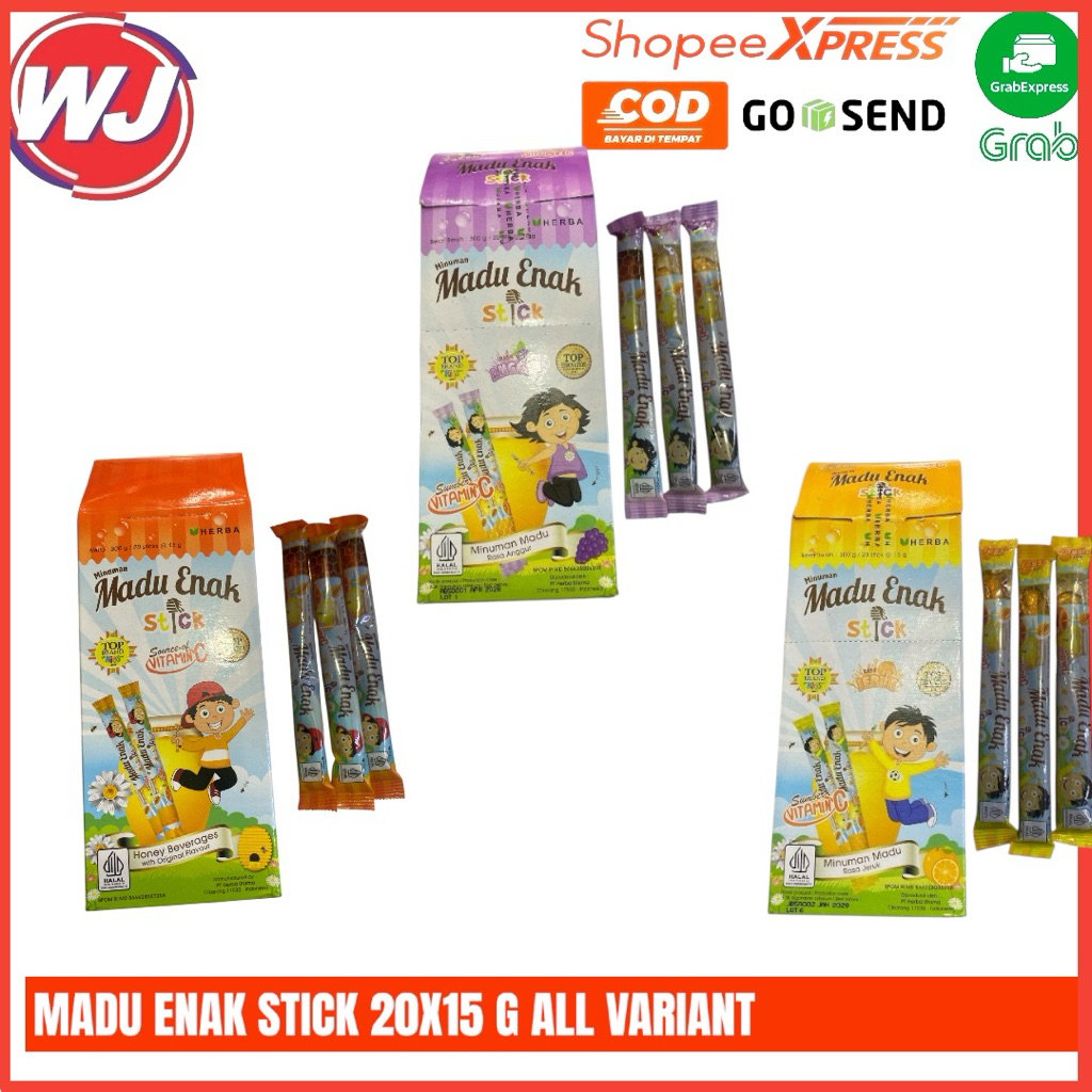 

MADU ENAK STICK 20X15GR ALL VARIANT