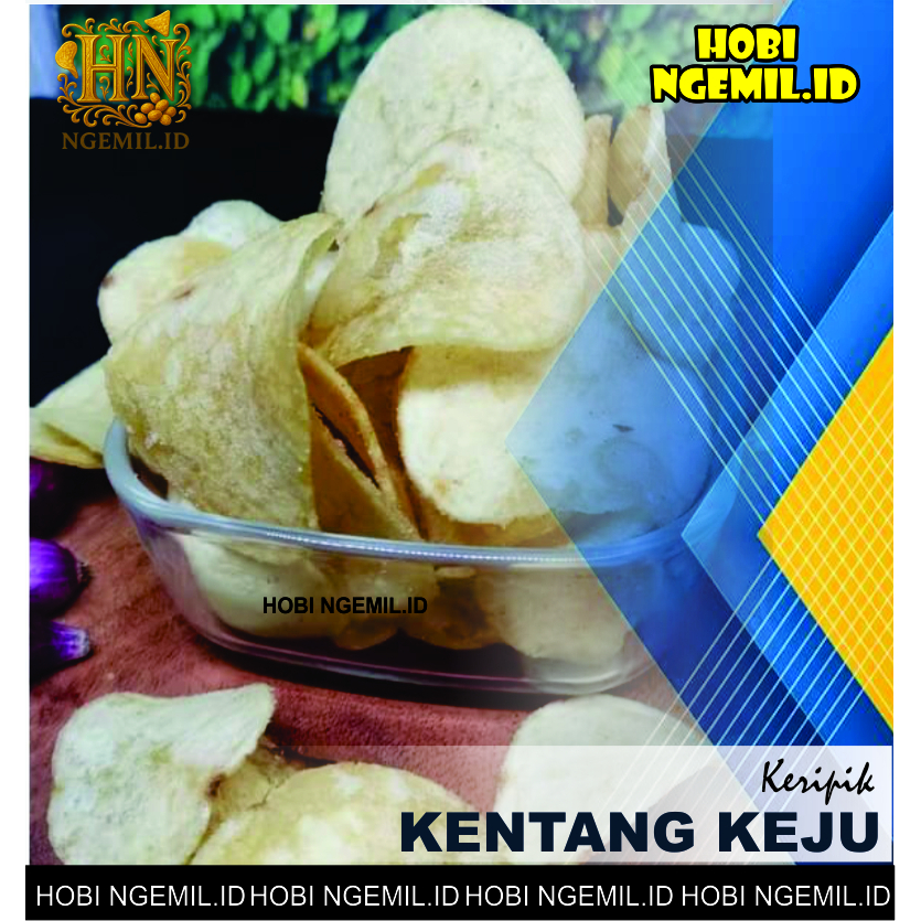 

Keripik kentang keju kemasan 100 - 250 gr HOBI NGEMIL.ID oleh oleh bandung