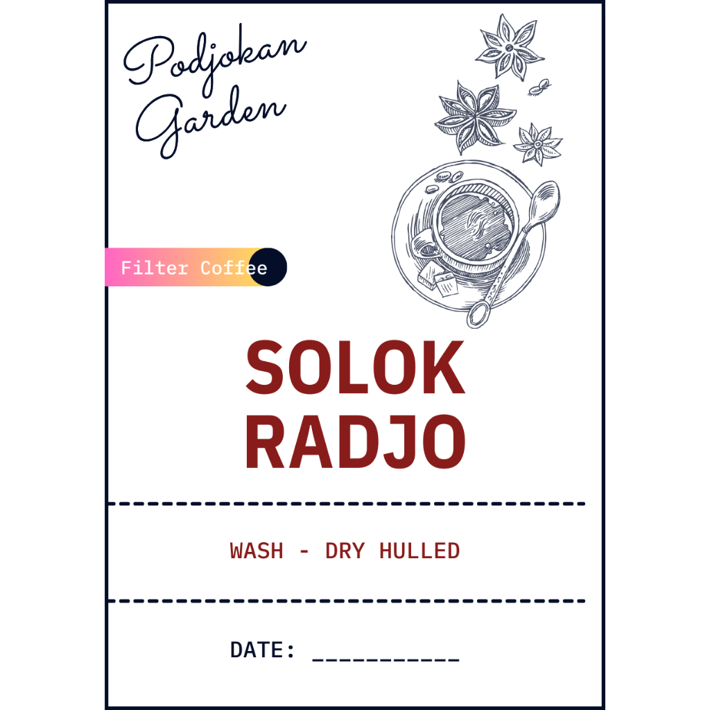 

Solok Radjo (washed/ dry-hulled)